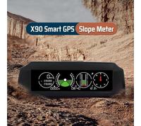X90 Metro Elettronico Inclinometro Clinometro HUD Auto