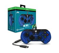 X91 Ice Wired Controller for Xbox One/ Windows 10 PC (Pacific Blue) - Hyperkin - Officially Licensed by Xbox