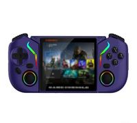 X95pro Console di gioco portatile retrò con oltre 20000 titoli 3,5 pollici schermo IPS risoluzione 640x480 e compatibile con sistema Android 9.0 (viola)