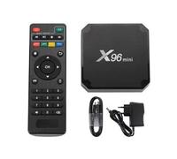 X96 Mini Box Android TV 2GB 16GB Lettore multimediale di trasmissione Media Player di alta qualità (Android 9.0) con telecomando e cavo HDMI, TV Box 4K