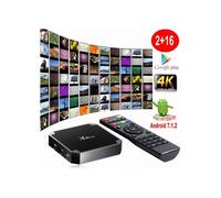 X96mini Android 7.1 4K TV Box Quad Core 2+16G 2.4GHz WiFi 4K x 2K HD Media Player