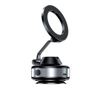 X98 Supporto For Telefono Da Auto Con Ventosa Elettrica A Vuoto, Supporto Da Auto Pieghevole Magnetico Con Rotazione A 360° - Compatibile Con IPhone 12-16 Pro, Tutti Gli Smartphone(Silver)