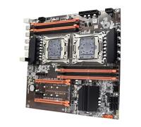 X99 Dual CPU Motherboard Kit E5 2680 V4&DDR4 64GB (4 * 16GB) LGA2011-3 M.2 NVME for Desktop Gaming Computer(Motherboard+CPU+RAM)