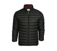 Xact Giacca Trapuntata con Collo ad Anello per Uomo (Jet Black) L