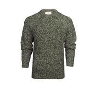 Xact Maglione Torsione Girocollo a Maglia Grossa con Maniche Raglan per Uomo (Khaki) L