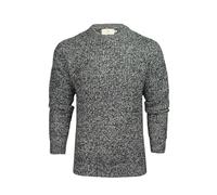 Xact Maglione Torsione Girocollo a Maglia Grossa con Maniche Raglan per Uomo (Navy) S