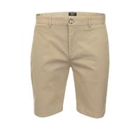 Xact Uomo Pantaloncini Chino Elasticizzati e Sartoriali Premium (Stone) 30