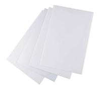 Xadnitu 4 pannelli per diffusore di luce LED, 30 x 19,8 x 0,1 cm, per ammorbidire, diffondere, ridurre i riflessi intensi dalle luci a soffitto, luci a schermo piatto, faretti per ufficio, aula