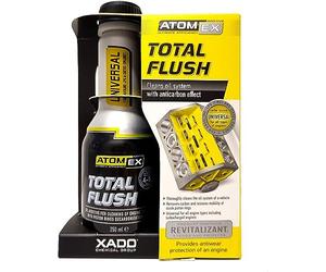 XADO ATOMEX Total Flush - Liquido per il risciacquo del sistema di lubrificazione del motore e pulisce i pistoni dallo sporco