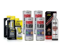 Xado Set: 2x Motore Pulizia + 4L Olio di Lavaggio + Usura Protezione Additivo