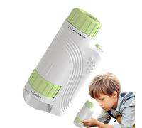 xadsiklan Microscopio per bambini, 60 - 120 x gioco di scoperta scientifica, con illuminazione a LED, microscopio portatile, per ragazze, ragazzi, lezioni, campeggio, scuola, osservazione della natura