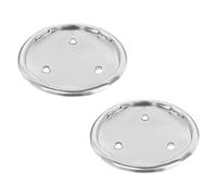 XAGMODSHN 1/2Pcs W10191926 Tappo a Vite in Acciaio Inox Ciotola di Miscelazione Piastra di Bloccaggio Sostituire Piastra di Base Miscelatore Parte di Ricambio Ciotola di Miscelazione Coperchio Vite