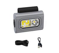 XAGMODSHN 2 Lampada Frontale Subacquea Multifunzionale IPX6, Luce in Silicone ABS per la Pesca Notturna Lampada Frontale a LED Ricaricabile per la Corsa