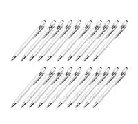 XAGMODSHN 20 penne a sfera retrattili in metallo con punta touch screen penna clip in metallo punta 1,0 mm scrittura senza intoppi per ufficio