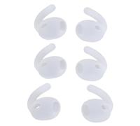 XAGMODSHN 3 paia di manicotti in silicone per auricolari, resistenti al sudore, progettati per uno stile di vita attivo per i ganci