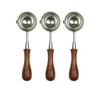 XAGMODSHN 3 pz/set cerato sigillo cucchiaio cerato sigillo cera cucchiaio di fusione forniture artigianali per busta inviti scrapbooking