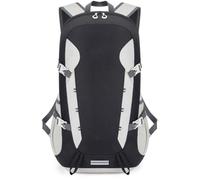 XAGMODSHN 35L Outdoor Escursionismo Zaino Impermeabile Zaino Grande Capacità Zaino Packable Zaino Camping Daypacks, Nero e bianco, 51*20*30cm