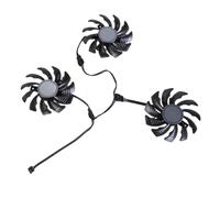 XAGMODSHN 3PCS Efficiente 4Pin Ventola di Raffreddamento Per RTX3050 3060 3060TI Garantisce Stabile Prolunga La Vita Della Scheda Grafica 77cm PLD08010S12HH