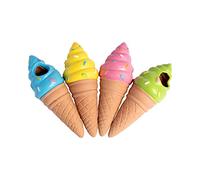 XAGMODSHN 4pcs Auto Irrigazione Spikes Ceramica Decorativa Gelato Automatico Pianta Abbeveratoio Per Indoor Outdoor Vaso Appeso Pianta