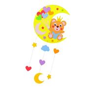XAGMODSHN Acchiappasogni creativi in feltro per bambini, fatto a mano, ornamento da appendere per compleanno e