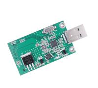 XAGMODSHN Adattatore efficiente del lettore MSATA dell'alimentazione elettrica di USB per recupero efficiente di dati