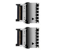 XAGMODSHN Adattatore salvaspazio 90° USB 3.2 maschio a femmina 20Gbps scheda madre ad alta velocità Cablaggio pannello frontale custodia PC interno adattatore gestione cavi