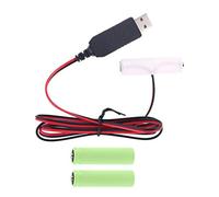 XAGMODSHN Adattatori di potere regolabili degli eliminatori della batteria per il cavo di carico principale del Usb di Natale