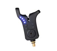 XAGMODSHN Allarme Pesca a LED con Design indicatore Luminoso, sensibilità Regolabile e Controllo ' impostazione del Suono, Base filettata 3/8 per Uso a Allarme Pesca elettronico Asta Allarme LED Tono