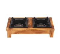 XAGMODSHN Alta Efficienza Legno Metallo Liquore Stufa Burning Dispositivo Adatto per Bollire Acqua e Cottura nel deserto Trasportabile Liquore Stufa