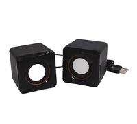 XAGMODSHN Altoparlante da tavolo con cavo USB subwoofer con cavo 3.5 porta per cuffie per PC computer portatili