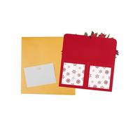 XAGMODSHN Biglietti di auguri di Natale fatti a mano con intaglio di carta con busta per bambini adulti uomini donne festival celebrazione cartoncini di Natale per la realizzazione di biglietti