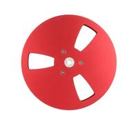 XAGMODSHN Bobine Alluminio per Bobine Nastro Vuote da 7 Pollici per Nastri Studers da 1/4 Pollice Nabs a 3 Fori Bobina Aperta Adatta Perfettamente per La Sostituzione della Registrazione in Studio