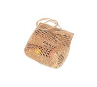 XAGMODSHN Borsa da spiaggia alla moda con tracolla cava fuori borsa da spiaggia artigianale alla moda fodera interna sicura comoda da trasportare per donne ragazze donna spiaggia con design cavo
