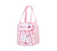 XAGMODSHN Borsa per il pranzo con motivo a cartoni animati, isolamento termico, design a tenuta stagna, leggero, porta pasto per donne, borsa da donna, per lavoro, scatola termica isolata