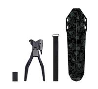 XAGMODSHN Carbon Fibers Look Bike Mudguards Weatherproofed Fashion Bicycles Mudguards for Various Models Weatherproofed Bike Mudguards