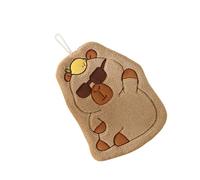 XAGMODSHN Cartoon Capybaras Asciugamano Poliestere Appeso Nonshedding Asciugamano Da Bagno Forte Assorbimento D'acqua Piccolo Asciugamano Per Bagno