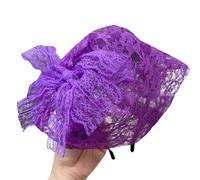 XAGMODSHN Cerchietto per capelli alla moda in pizzo, regolabile, accessorio decorativo per feste e eventi serali