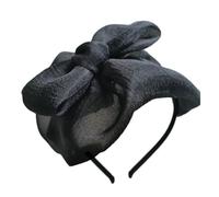 XAGMODSHN Cerchietto per capelli con teschio alto, in tulle, stile francese, sottile, da donna, per coprire i capelli, decorazione formale per capelli