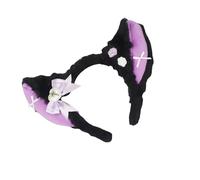 XAGMODSHN Cerchietto regolabile con orecchie di animale in peluche, per cosplay, eventi e feste in costume, bella fascia per capelli