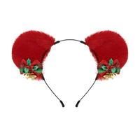 XAGMODSHN Cerchio natalizio alla moda per capelli ornamento per capelli versatile strumento per lo styling per bambini adulti puntelli foto ragazze carino fascia