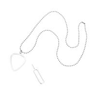 XAGMODSHN Ciondolo per plettro da viaggio, ideale per proteggere gli accessori della chitarra durante i concerti, soluzione di archiviazione per plettro per chitarra, A forma di cuore.