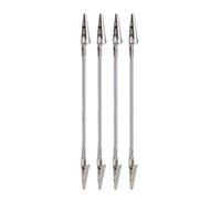 XAGMODSHN Clip a doppia testa per zanzare da esterno a 360 angoli di regolazione per campeggio pesca uso domestico coccodrilli in metallo porta incenso doppia testa