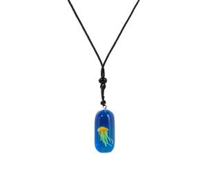 XAGMODSHN Collana portatile e confortevole con meduse con morbidi bagliori notturni accessori per feste casual da indossare per feste
