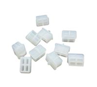 XAGMODSHN Confezione da 10 tappi in fibra ottica per protezioni efficaci e installazione rapida in vari ambienti SFP Plug