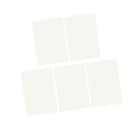 XAGMODSHN Confezione da 5 taccuini con 60 pagine non a righe/punteggiati/griglia/a righe per rilegatura a filo, per schizzi, disegni, mappe mentali