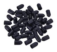 XAGMODSHN Confezione da 50 tappi antipolvere in PVC per versare liquori e bevande, accessori per bottiglie di liquori, materiale PVC per beccucci