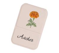 XAGMODSHN Cosmetico pieghevole compatto a specchio con supporto regolabile da viaggio portatile PU palmare rettangolare per uso domestico trucco pieghevole con supporto regolabile