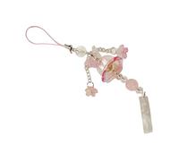 XAGMODSHN Creativo Meduse Venti Chimes Pendente di Vetro Della Catena Del Telefono Decorazione Per Personalizzare Stili Abbigliamento Casual Abiti Eleganti