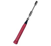XAGMODSHN Dispositivo Addestramento Potere Badminton Professionale Ergonomico Manico in Legno Strumento Miglioramento delle Competenze del Trainer Altalena