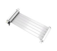 XAGMODSHN Estensione Raffreddamento avanzata Cavo PCIe da 30 cm, White | Trasferimento veloce che supporta velocità dati 64 / s quarantanove RX ottantanove GPU costanti che